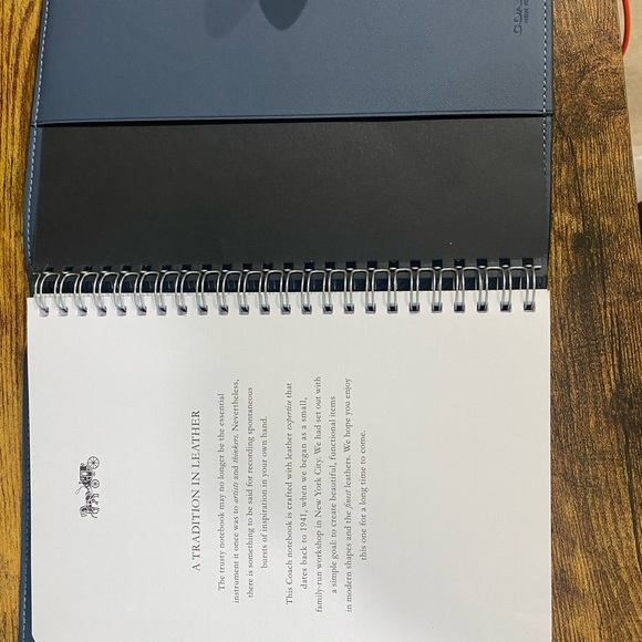 Coach Signature Notebook - Picture 5 of 7
